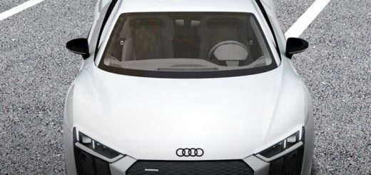 Audi city car driving