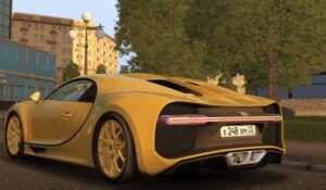 Bugatti Chiron 2016 CCD 1.5.9.2 - City Car Driving Mods